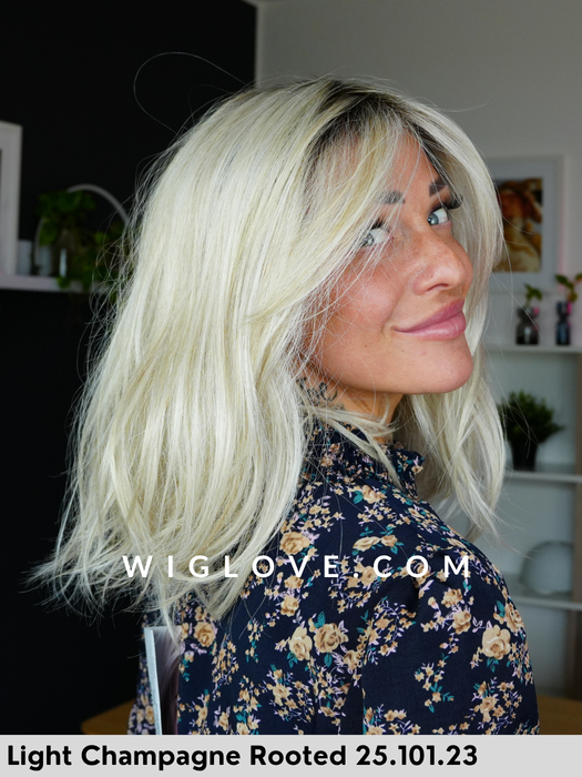 RUNWAY MONO PART - lace front, left part