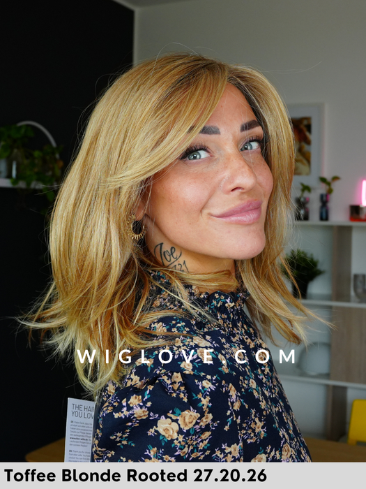 RUNWAY MONO PART - lace front, left part