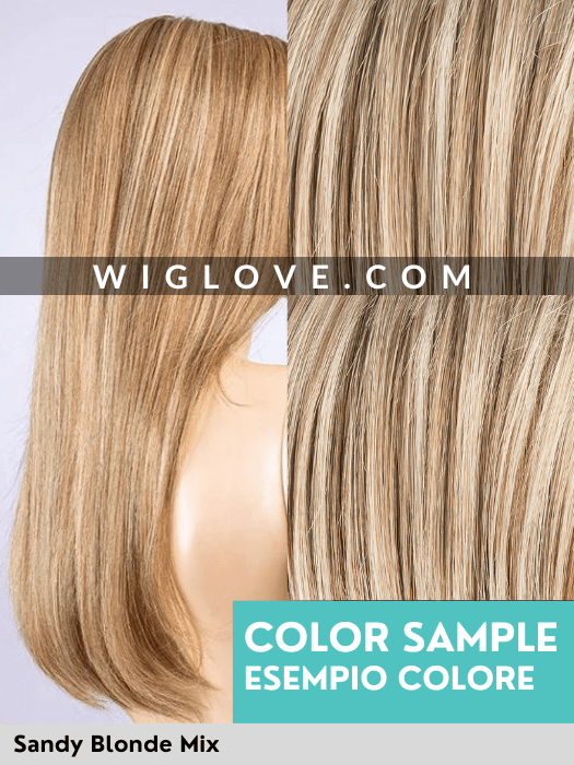 SAGE - Fascia con Capelli - Fibra Sintetica - Wig Love - TopperSandy Blonde Mix