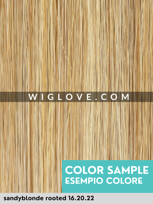 ELEGANCE MONO - Mixed Hair - double mono, lace front