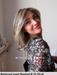 santa barbara belle tress parrucca media e scalata fibra sintetica termoresistente lacefront riga sinistra city collection piega liscia parrucca piastrabile volume basso