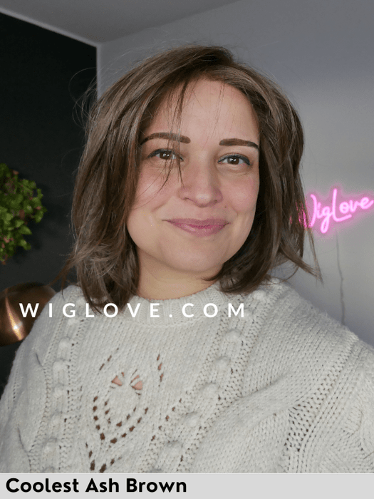 SANTA BARBARA - Pronta Consegna 24/48 ore! - Wig Love - Parrucca SinteticaTriple chocolate Rooted