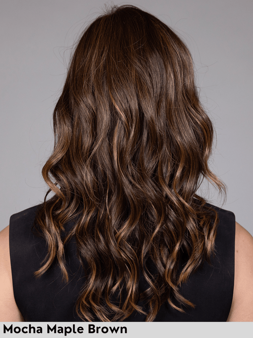 SANTIAGO - riga sinistra, attaccatura naturale - Wig Love - Parrucca SinteticaMocha Maple Brown