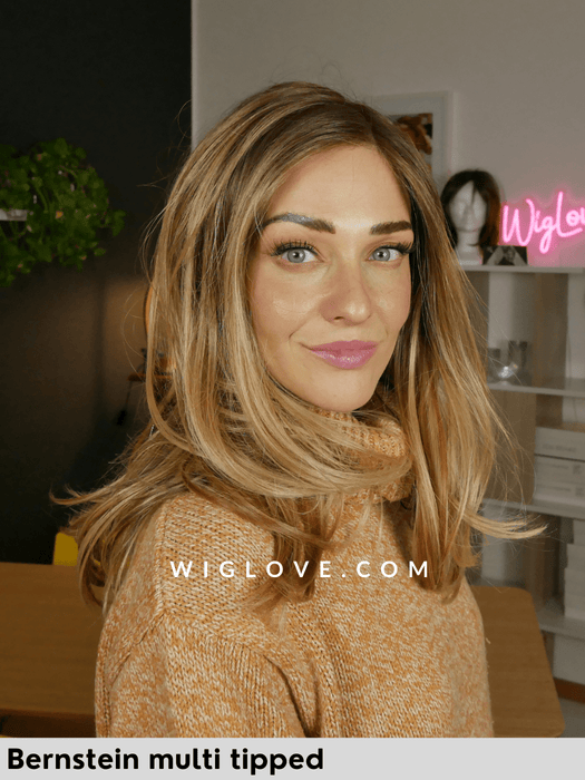 SAVELLI MONO PART - riga sinistra, attaccatura naturale - Wig Love - Parrucca SinteticaBernstein Multi Tipped