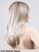 SAVELLI MONO PART - riga sinistra, attaccatura naturale - Wig Love - Parrucca SinteticaIvory Blonde Tipped