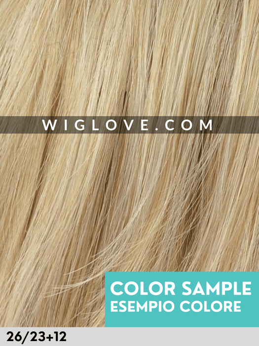 SELECT ULTRA MAXI LACE - attaccatura naturale, riga sinistra - Wig Love - Parrucca Sintetica26/23+12