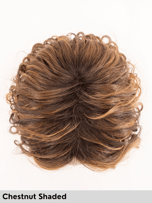 SERENA - attaccatura naturale, monofilamento al vortice - Wig Love - Parrucca SinteticaDark Plum Shaded