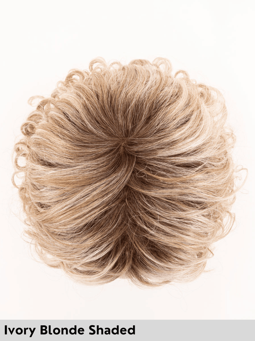 SERENA - attaccatura naturale, monofilamento al vortice - Wig Love - Parrucca SinteticaIvory Blonde Shaded