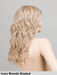 SERENA - attaccatura naturale, monofilamento al vortice - Wig Love - Parrucca SinteticaIvory Blonde Shaded