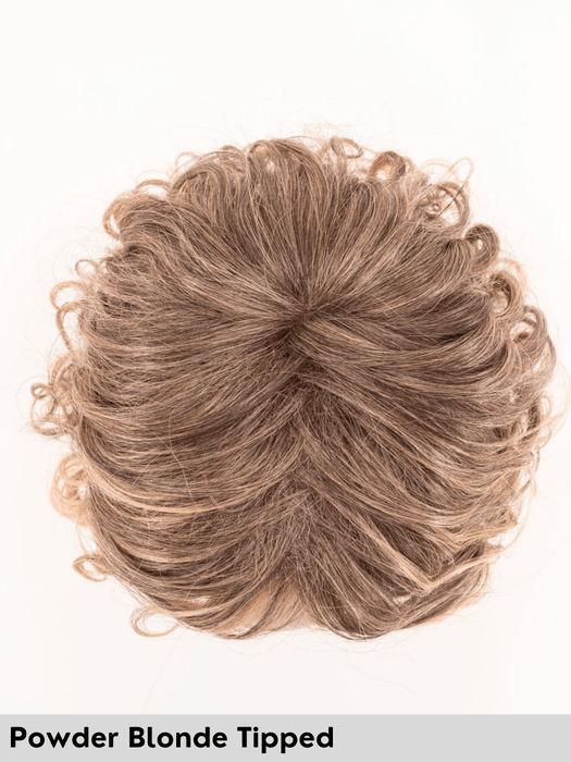 SERENA - attaccatura naturale, monofilamento al vortice - Wig Love - Parrucca SinteticaPowder Blonde Tipped