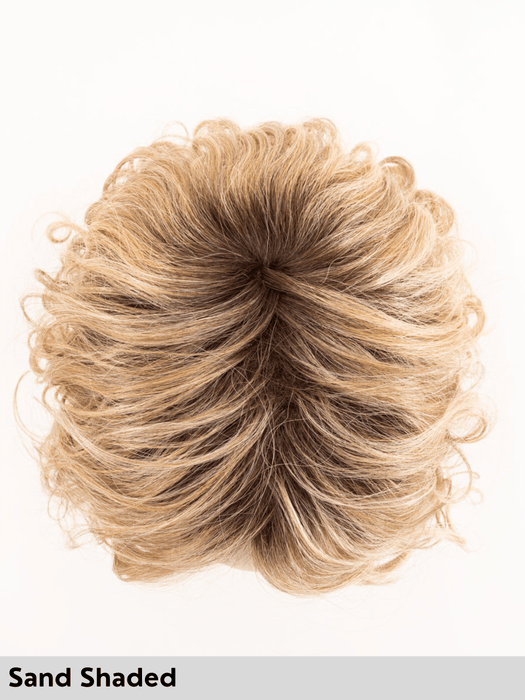 SERENA - attaccatura naturale, monofilamento al vortice - Wig Love - Parrucca SinteticaSand Shaded