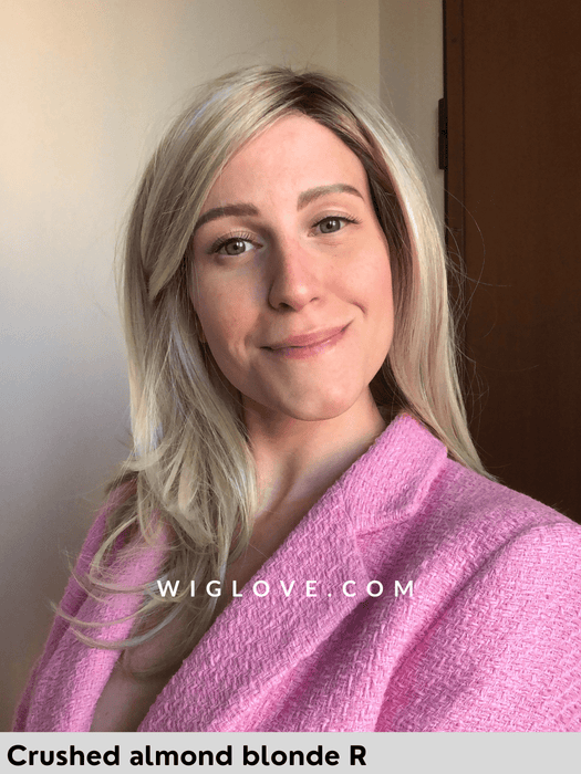 seville belle tress parrucca media e scalata in fibra sintetica piastrabile liscia termoresistente city collection lacefront riga sinistra 