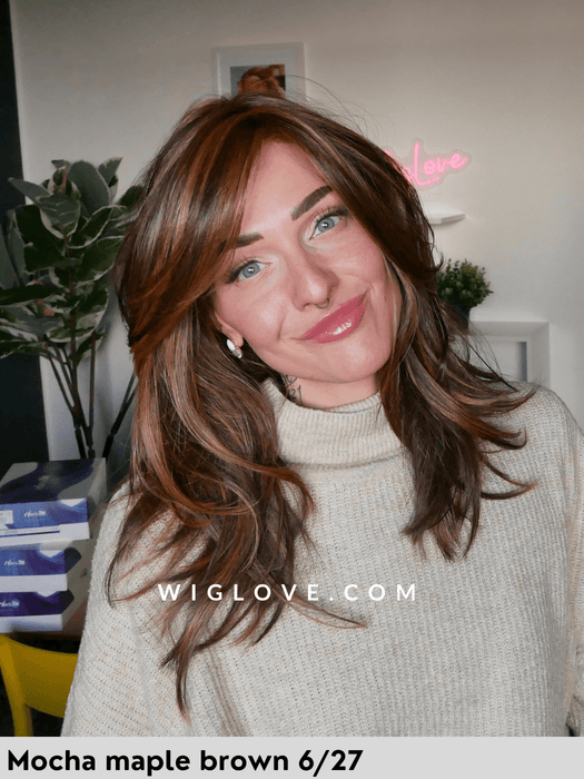 seville belle tress parrucca media e scalata in fibra sintetica piastrabile liscia termoresistente city collection lacefront riga sinistra 