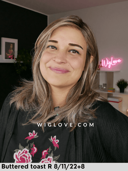 seville belle tress parrucca media e scalata in fibra sintetica piastrabile liscia termoresistente city collection lacefront riga sinistra 