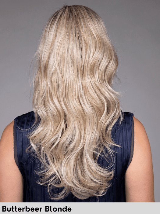 SHAKERATO - riga sinistra, attaccatura naturale - Wig Love - Parrucca SinteticaButterbeer Blonde