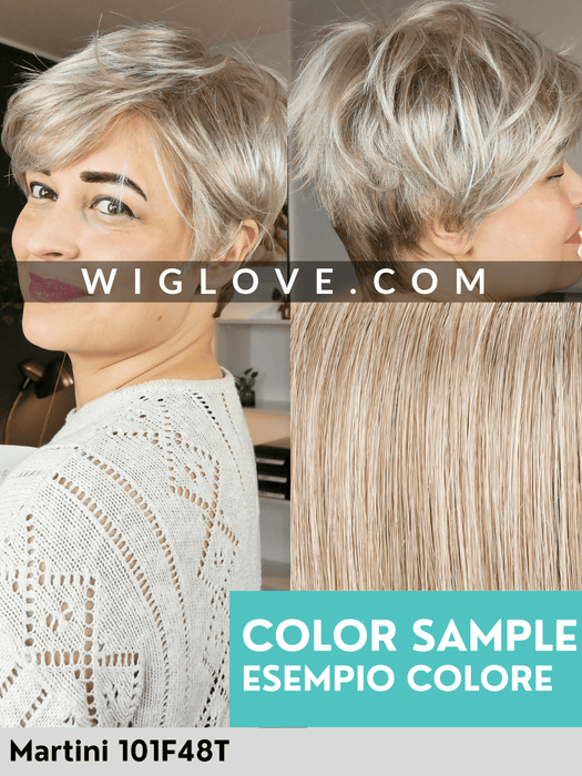 SHELBY - attaccatura naturale, riga libera - Wig Love - Parrucca SinteticaMartini