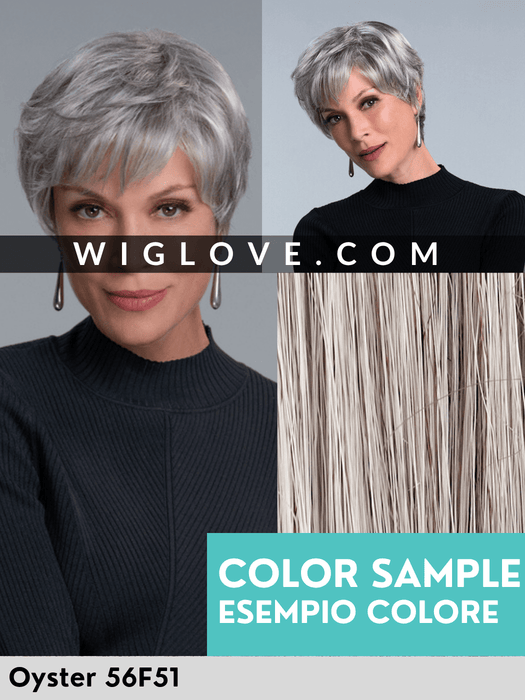 SHELBY - attaccatura naturale, riga libera - Wig Love - Parrucca SinteticaOyster
