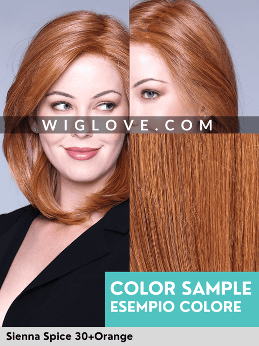 TORINO - riga sinistra, attaccatura naturale - Wig Love - Parrucca SinteticaSienna Spice