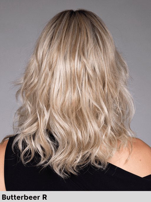 SIMONE - 100% fatta a mano, attaccatura estesa, antiscivolo - Wig Love - Parrucca SinteticaButterbeer Rooted