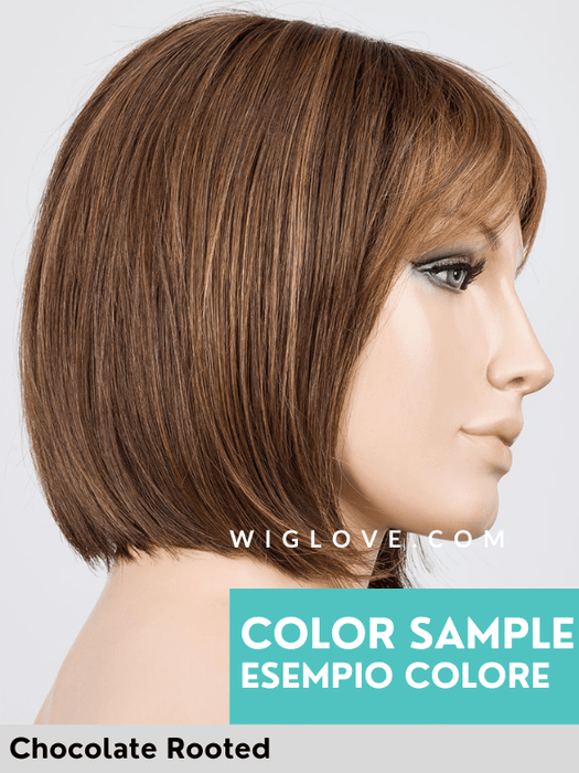 Parrucca Donna Ondulata Marrone Cioccolato – Studio7-uk – Aspetto Naturale - Foto 2