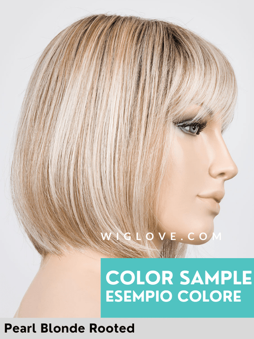 SING MONO PART - Pronta Consegna 24/48 ore - Wig Love - Parrucca SinteticaChocolate Rooted