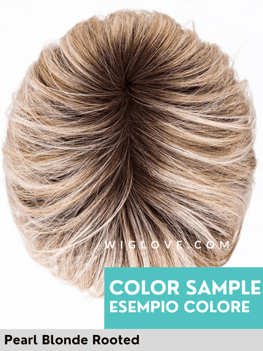 SING MONO PART - Pronta Consegna 24/48 ore - Wig Love - Parrucca SinteticaCinnamon Brown Mix