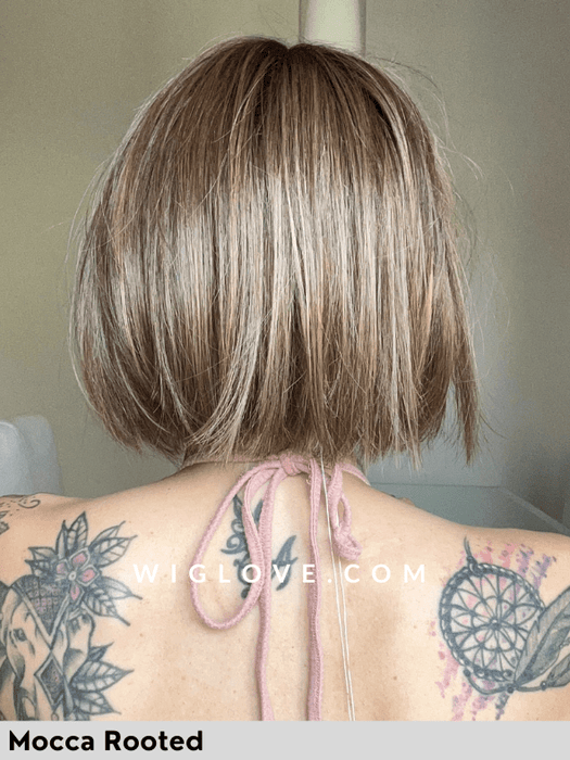 SING MONO PART - Pronta Consegna 24/48 ore - Wig Love - Parrucca SinteticaEspresso Mix