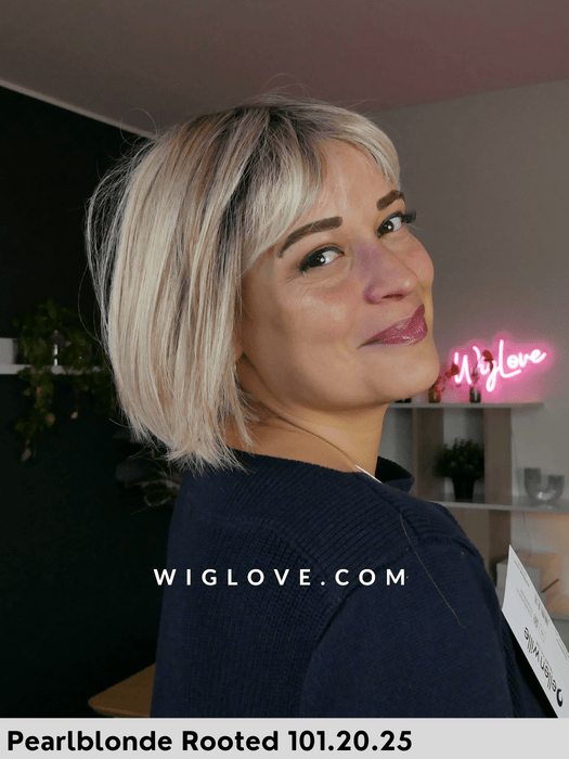 sing mono part ellen wille parrucca caschetto con frangia lacefront riga centrale fibra sintetica termoresistente