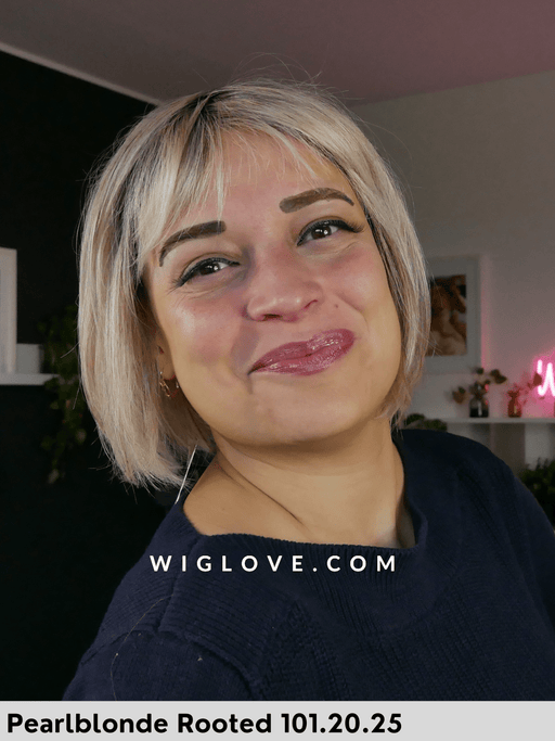 sing mono part ellen wille parrucca caschetto con frangia lacefront riga centrale fibra sintetica termoresistente