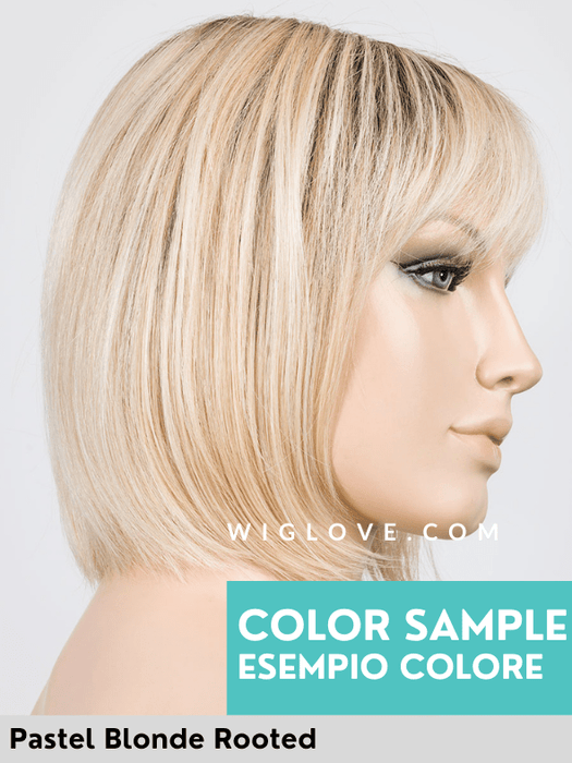 SING MONO PART - riga centrale, attaccatura naturale - Wig Love - Parrucca SinteticaDark Chocolate Mix