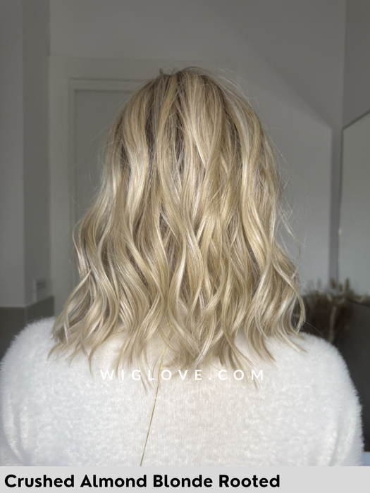 singapore belle tress parrucca media scalata in fibra sintetica termoresistente con  lacefront riga sinistra in monofilamento city collection