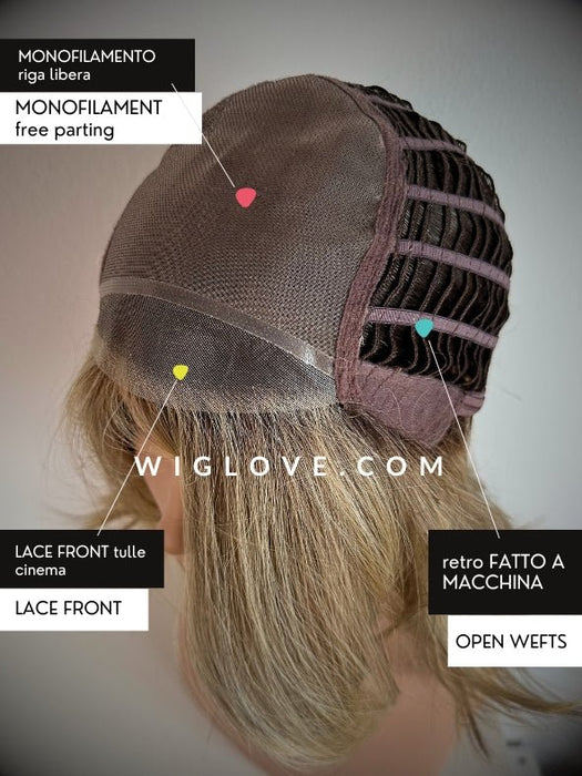 SKYLAR - Pronta Consegna 24/48 ore - Wig Love - Parrucca Sintetica - OffertaShaded Mocha