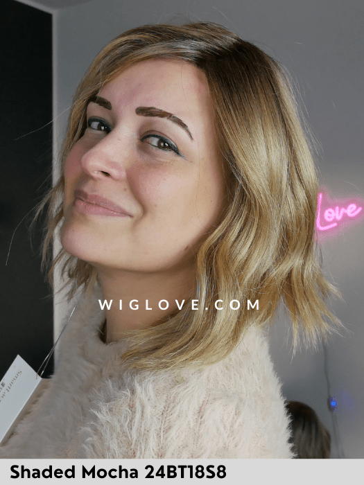 SKYLAR - Pronta Consegna 24/48 ore - Wig Love - Parrucca Sintetica - OffertaShaded Mocha