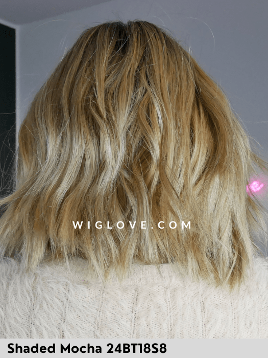 SKYLAR - riga libera, attaccatura naturale - termoresistente - Wig Love - Parrucca SinteticaShaded Mocha