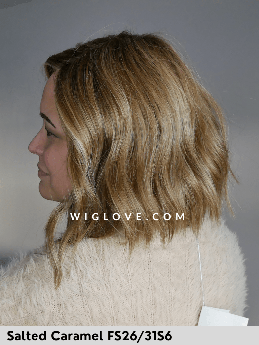 SKYLAR - riga libera, attaccatura naturale - termoresistente - Wig Love - Parrucca SinteticaToffee Truffle