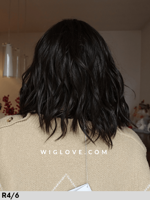 somers estetica designs parrucca sintetica termoresistente mossa alle spalle pari  lacefront attaccatura naturale riga centrale 