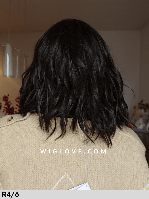 somers estetica designs parrucca sintetica termoresistente mossa alle spalle pari  lacefront attaccatura naturale riga centrale 