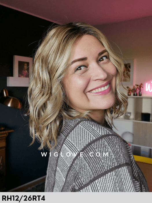 somers estetica designs parrucca sintetica termoresistente mossa alle spalle pari  lacefront attaccatura naturale riga centrale 