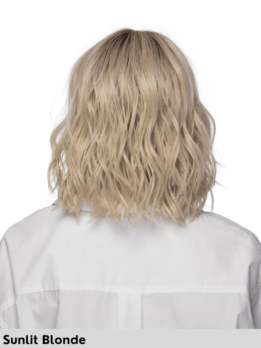 SOMERS - riga centrale, attaccatura naturale - Wig Love - Parrucca SinteticaSunlit Blonde