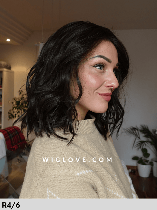 somers estetica designs parrucca sintetica termoresistente mossa alle spalle pari  lacefront attaccatura naturale riga centrale 