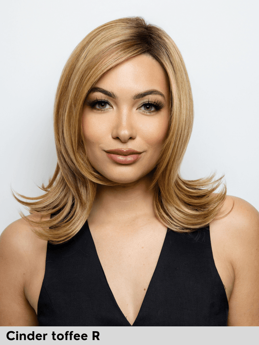 SOPHIA - Pronta Consegna 24/48 ore - Wig Love - Parrucca SinteticaDark Chocolate