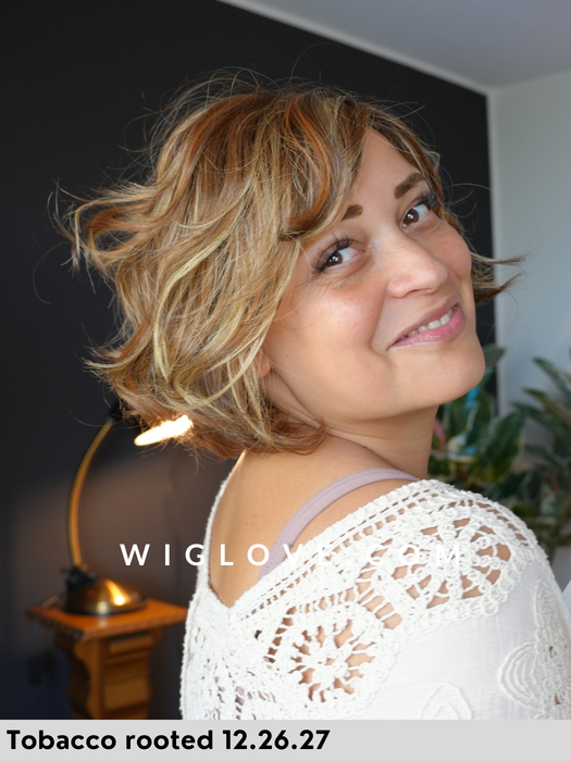 sound mono part ellen wille bob mosso fibra sintetica piastrabile mini lacefront riga sinistra in monofilamento dispositivo medico CE parrucca chemio tumore alopecia