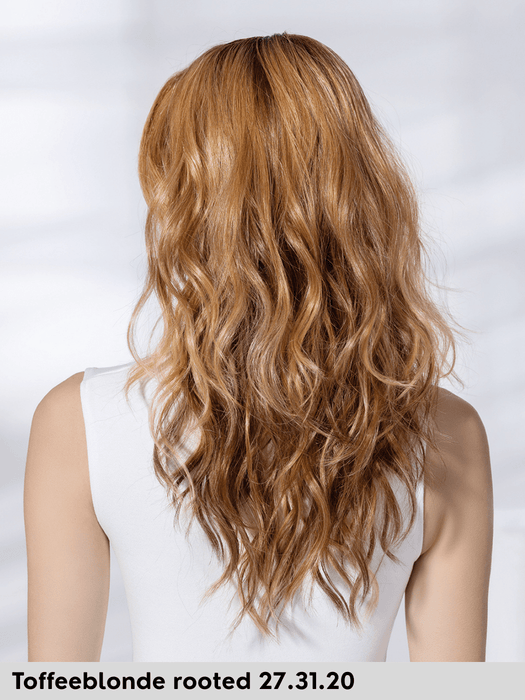 SPARKLE DELUXE - attaccatura naturale, riga libera, fatta a mano - Wig Love - Parrucca SinteticaToffee Blonde Rooted