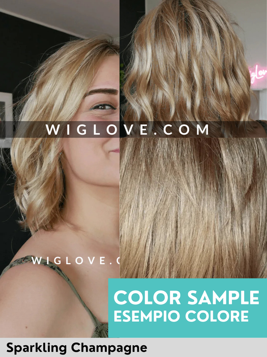 POWER LACE - lace front, left part