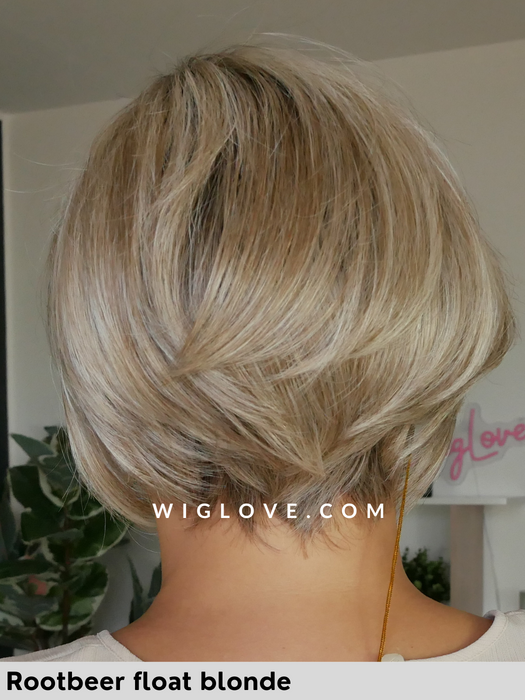 spice girl belle tress  parrucca caschetto liscia sintetica termoresistentelacefront attaccatura naturale riga sinistra