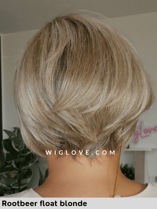 spice girl belle tress  parrucca caschetto liscia sintetica termoresistentelacefront attaccatura naturale riga sinistra