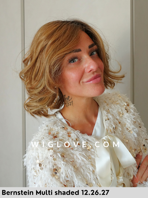 stella mono part ellen wille parrucca termoresistente mossa caschetto lacefront riga sinistra