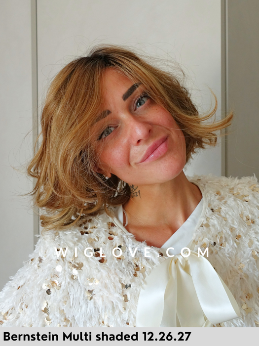 stella mono part ellen wille parrucca termoresistente mossa caschetto lacefront riga sinistra