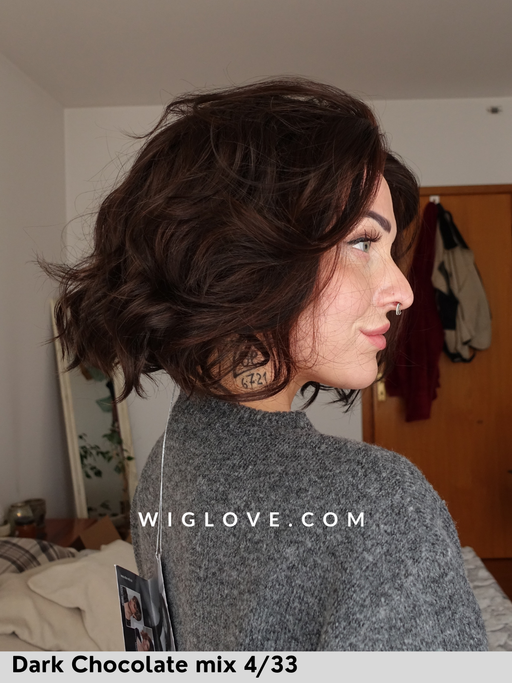 stella mono part ellen wille parrucca termoresistente mossa caschetto lacefront riga sinistra