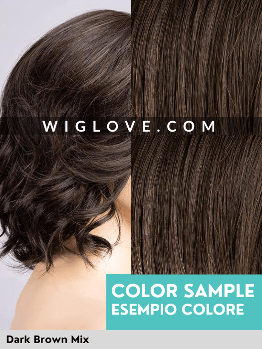 STELLA MONO PART I Pronta Consegna 24/48 ore - Wig Love - Parrucca SinteticaDark Brown Mix